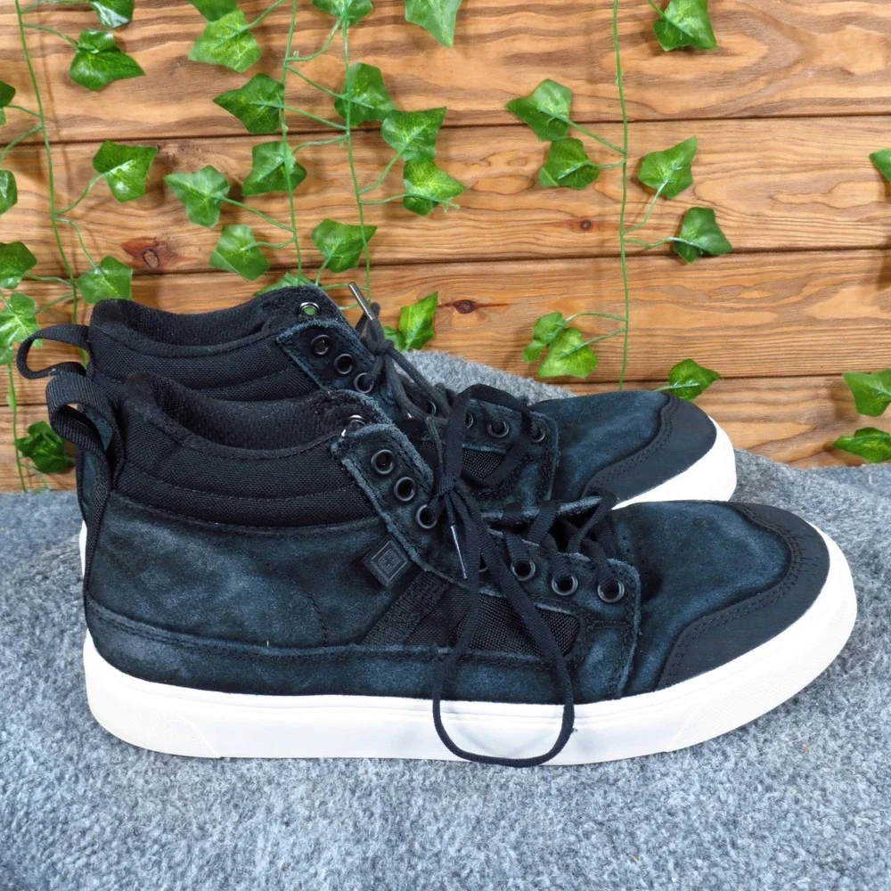 5.11 Tactical Norris Mens Mid Top Tactical Shoe Size 9.5 Duty Black Suede